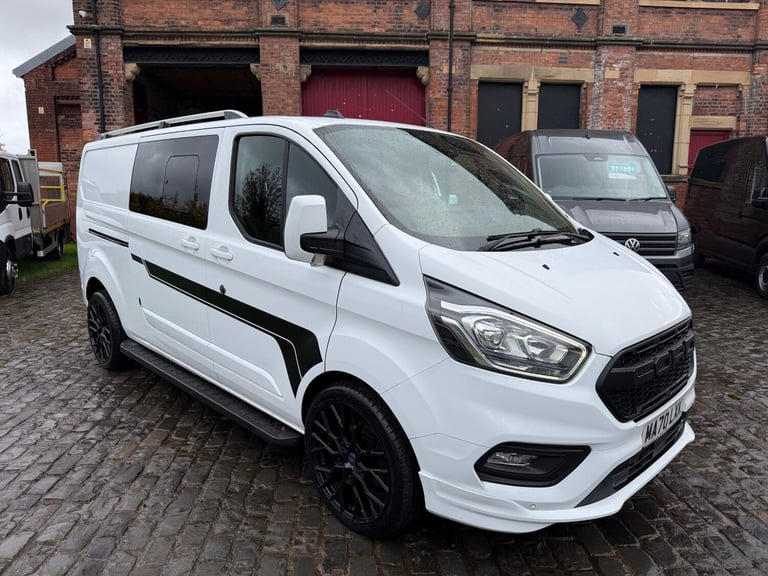 image for 2020 Ford Transit Custom 2.0 EcoBlue 130ps Low Roof D/Cab Limited Van Crew Van Diesel Manual