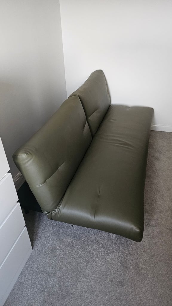 Faux Leather Sofa Bed - Double sized