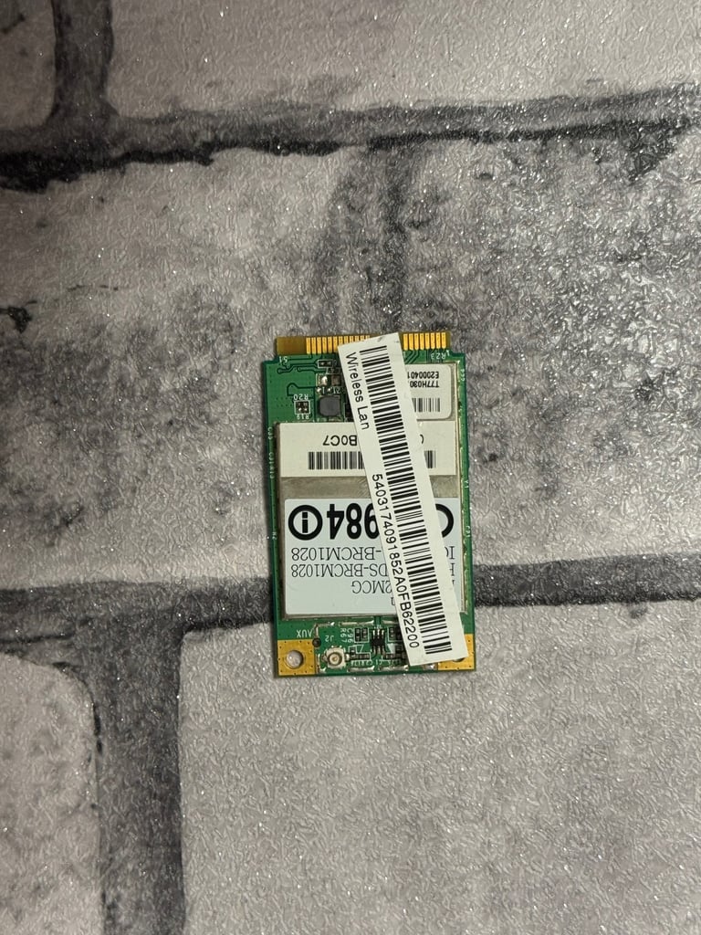 Broadcom BCM94312MCG Mini PCIe Wi-Fi Wireless LAN Card 802.11b/g