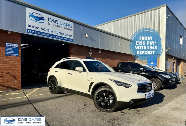 image for 2014 Infiniti QX70 3.0 QX70 S Premium D Auto 4WD 5dr SUV Diesel Automatic