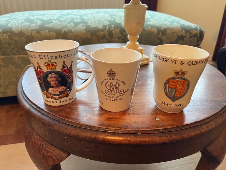image for Royal commemorative mugs