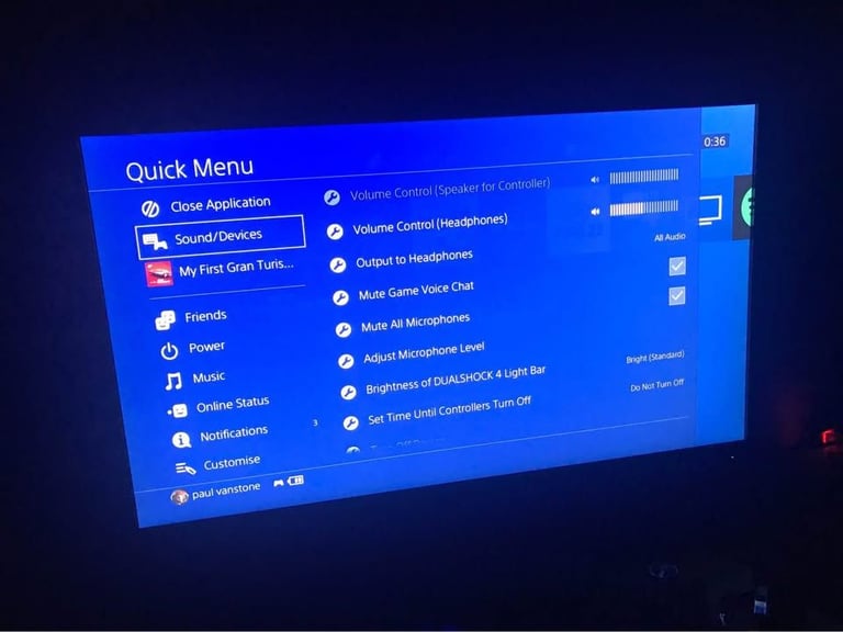 image for  PlayStation 4 500GB Console - Fully Working - Good Condition - £40 No Offers No Swaps - Cash only