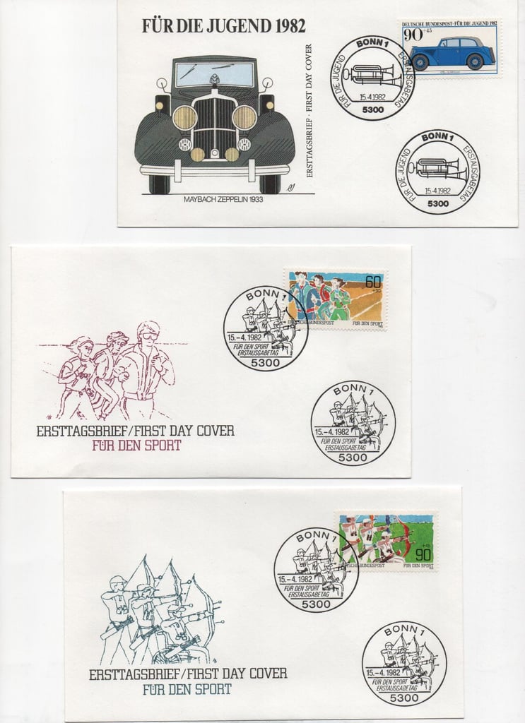 301 Germany first day covers