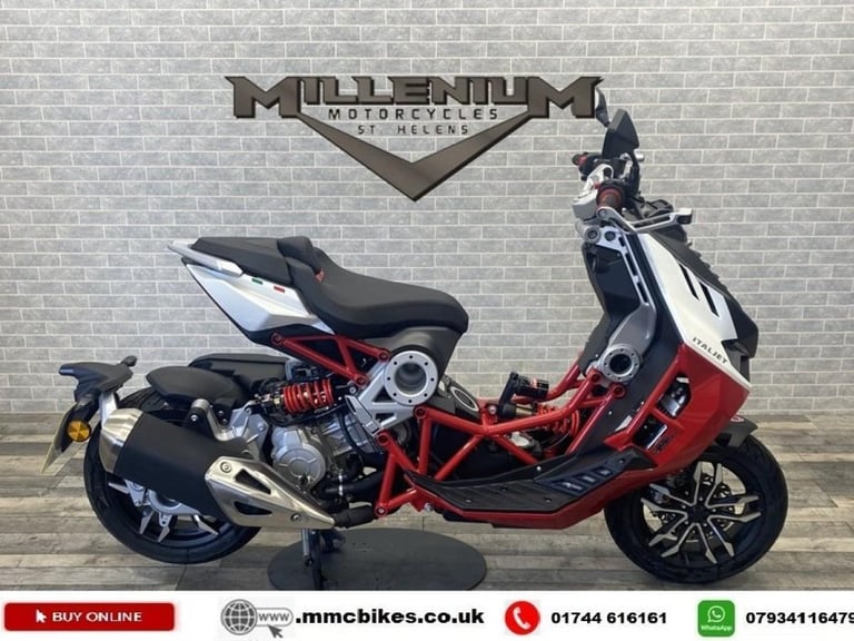 2022 (22) ItalJet Dragster 125cc Naked Sports Automatic Scooter | in St  Helens, Merseyside | Gumtree