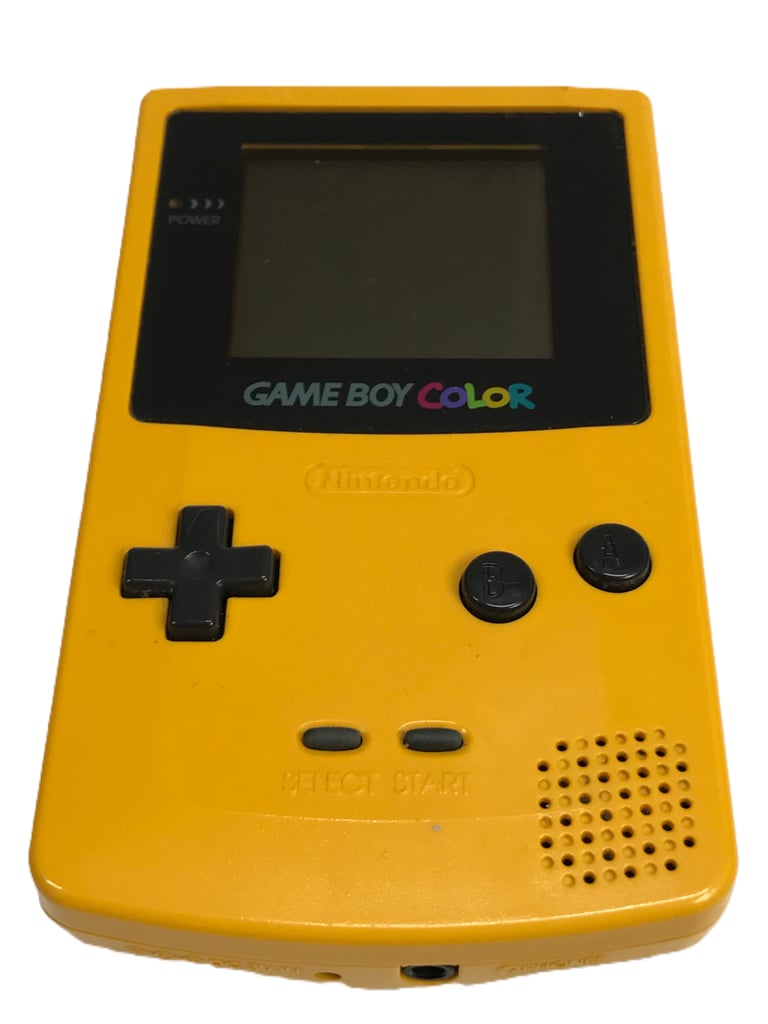 Nintendo Game Boy color Pocket Console yellow
