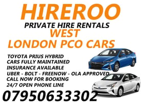 image for PCO Cars - Taxi Rentals - Toyota Prius Hire - Private Hire - Toyota Prius Rentals - Uber cars