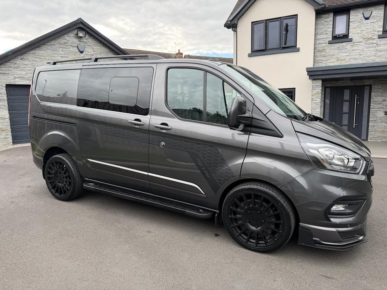 2022/72 FORD TRANSIT CUSTOM LTD RS EDITION 170ps SWB CREW VAN AUTOMATIC "NO VAT"
