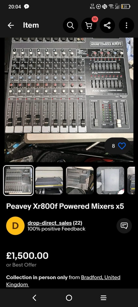 Mixing deck