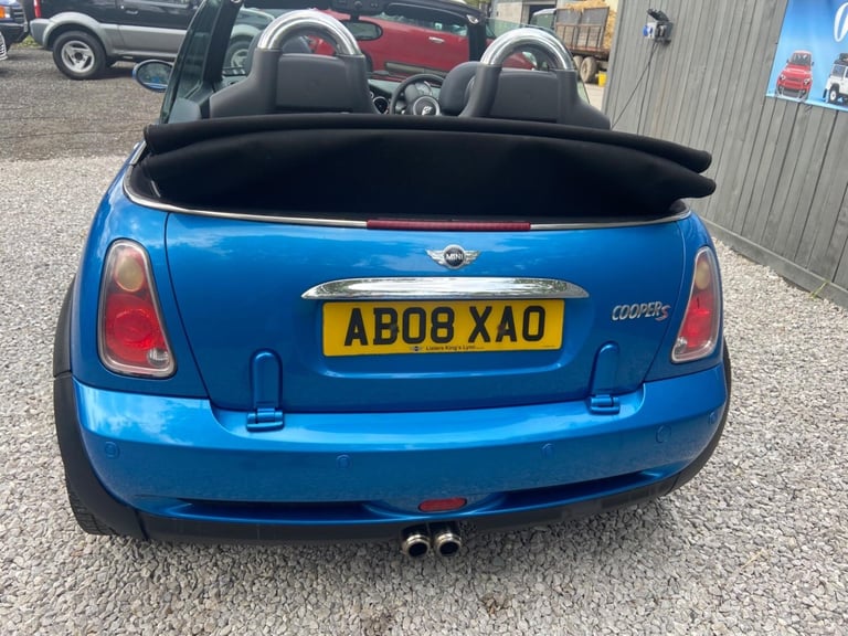 2008 MINI Convertible 1.6 Cooper S Euro 4 2dr CONVERTIBLE Petrol Manual