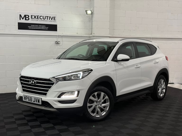 2018 68 HYUNDAI TUCSON 1.6 SE NAV CRDI 2WD MANUAL DIESEL WHITE EURO 6