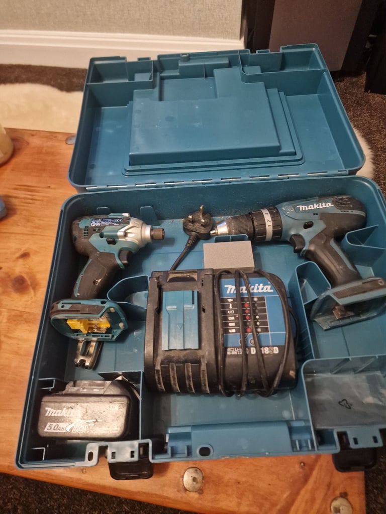 image for Makita combi drill set 