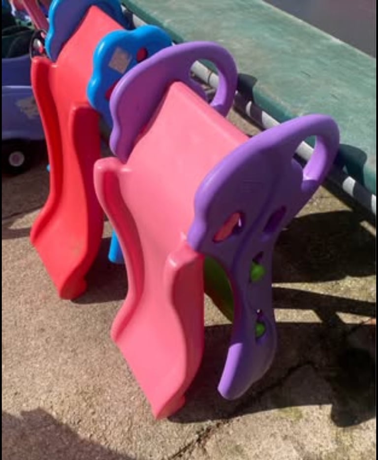 Baby / toddler garden slides folding fold up girls boys nursery