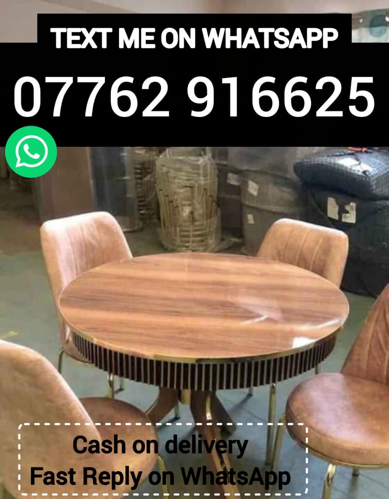 image for Best Quality Dining Table with Chairs.