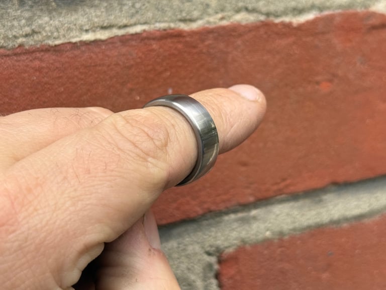 Titanium Ring gift for him