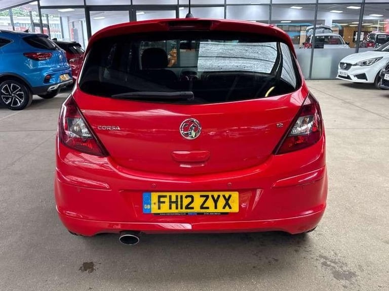 2012 Vauxhall Corsa Corsa Limited Edition Hatchback Petrol Manual