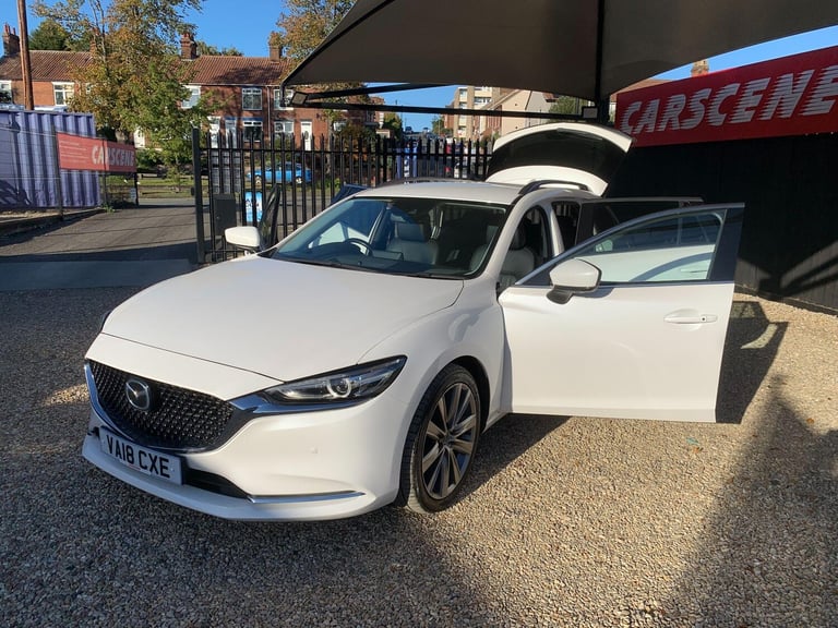 2018 Mazda Mazda6 2.2 SKYACTIV-D Sport Nav+ Tourer Euro 6 (s/s) 5dr ESTATE Diesel Manual