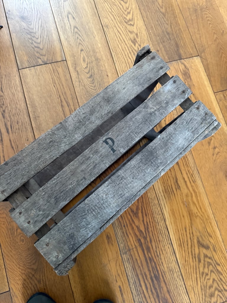 image for Free 3 rustic apple crates 