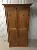 FREE DELIVERY double pine wardrobe 
