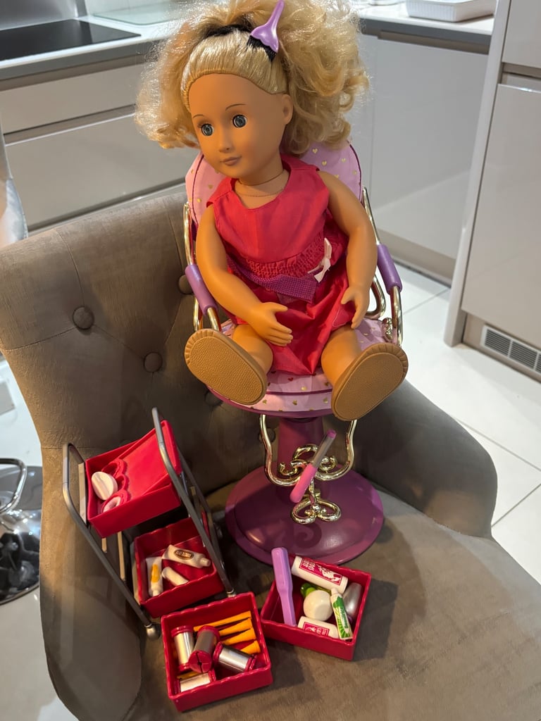 Our generation salon chair and doll 
