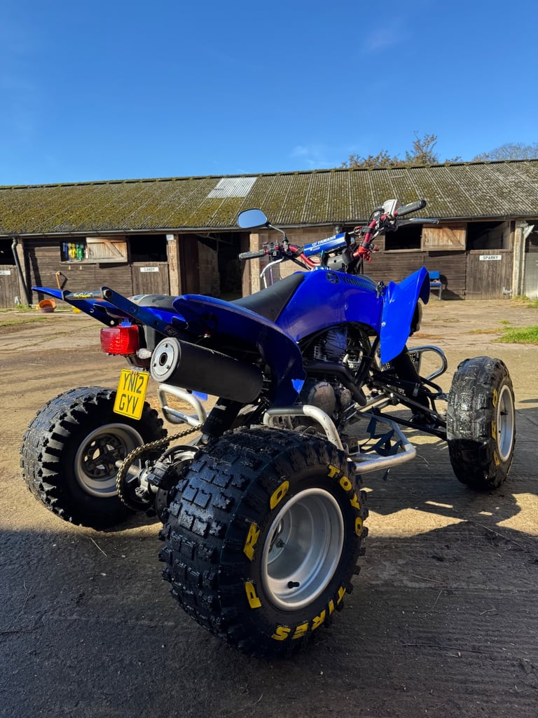 Yamaha raptor 250r road legal quad