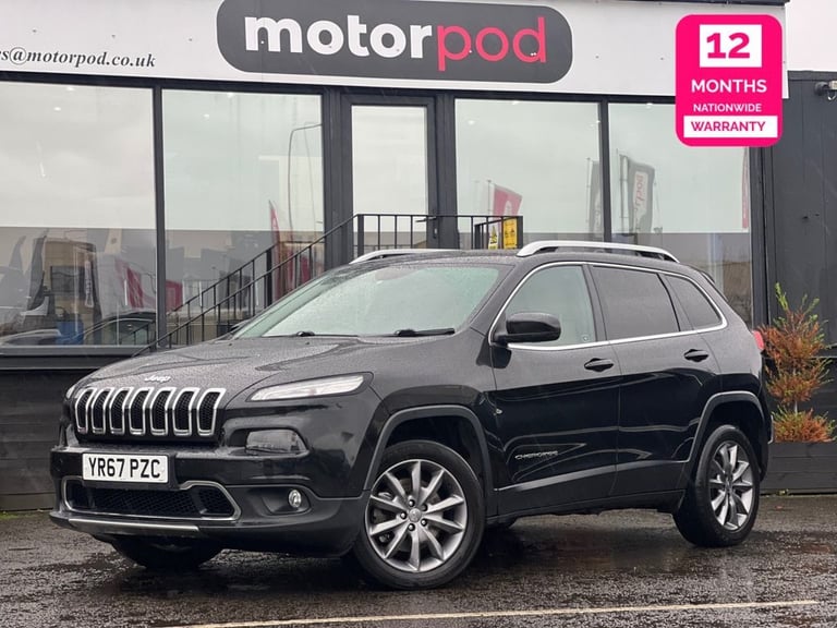 2017 Jeep Cherokee 2.2 MultiJetII Limited SUV 5dr Diesel Auto 4WD Euro 6 (s/s) (200 ps) Diesel Au...