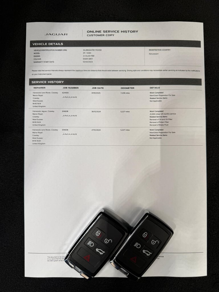 2023 Jaguar XF 2.0 P250i R-Dynamic HSE Black Saloon 4dr Petrol Auto Euro 6 (s/s) (250 ps) Petrol ...