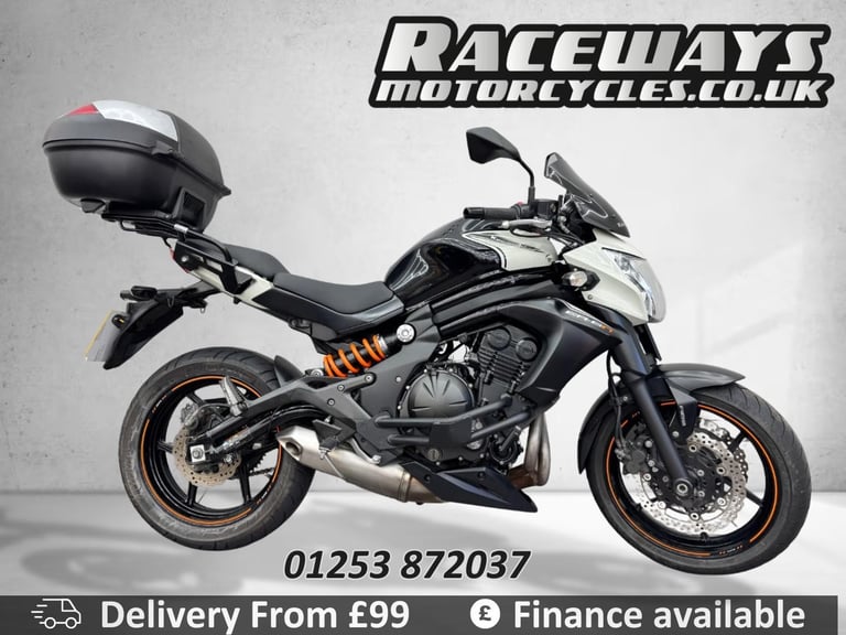 image for KAWASAKI ER6-F 2016 16 REG 12,945 MILES BEIGE USED MOTORCYCLE 649CC