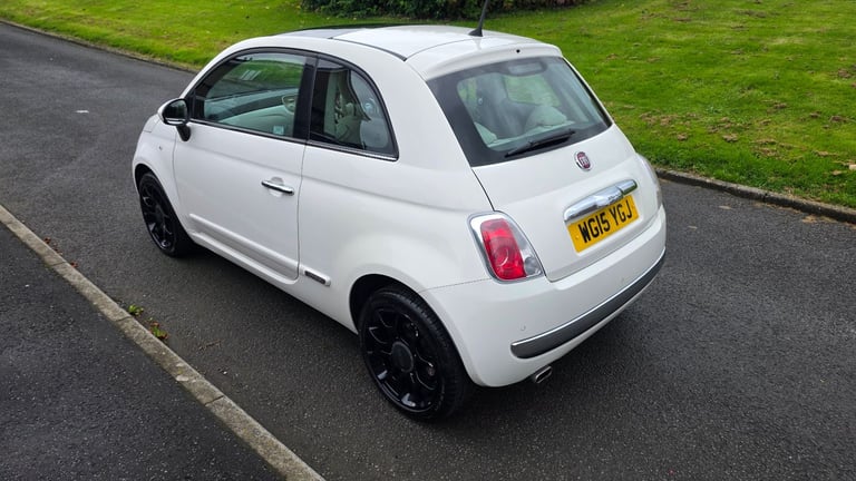 Fiat 500 Lounge, 875cc turbo, low miles