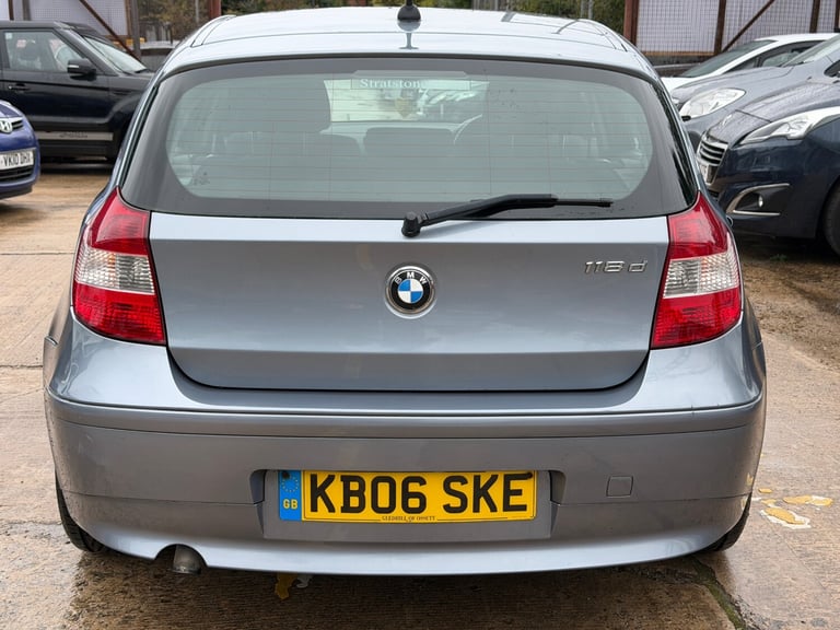 2006 BMW 1 Series 118d Sport 5dr HATCHBACK Diesel Manual