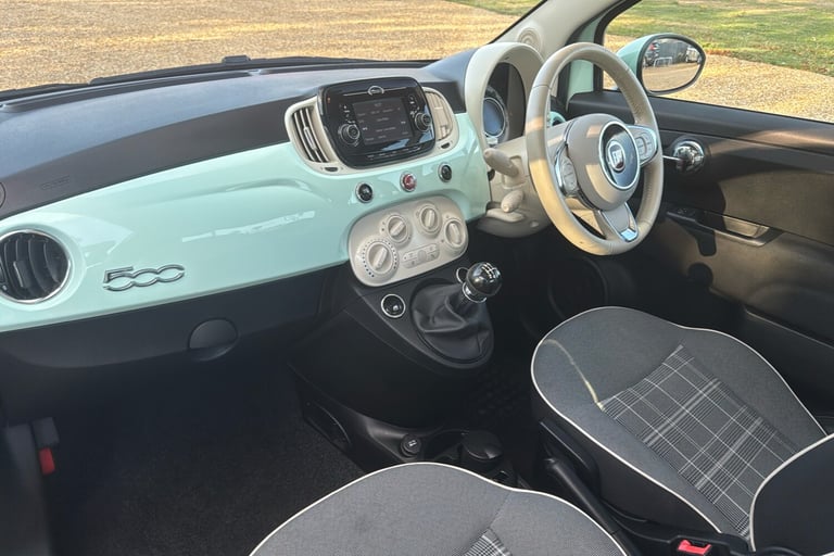  Fiat 500 1.2 Lounge Hatchback 3dr Petrol Manual Euro 6 s/s 69 Bhp Petrol