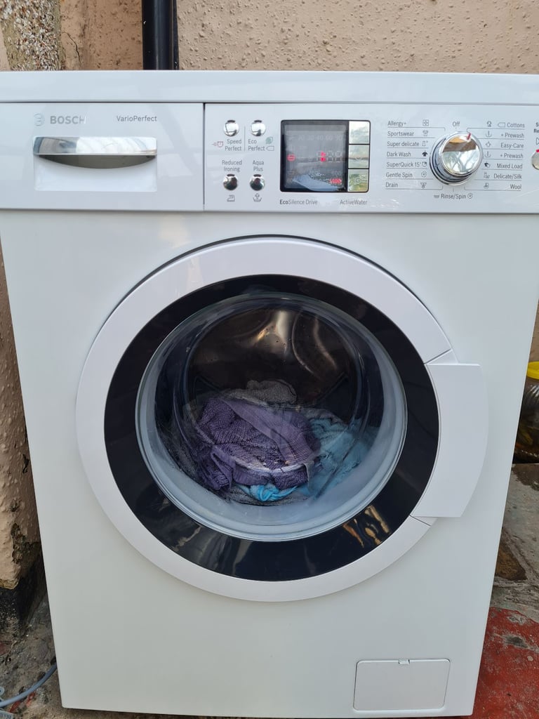 Bosch washing machine 8kg capacity A +++