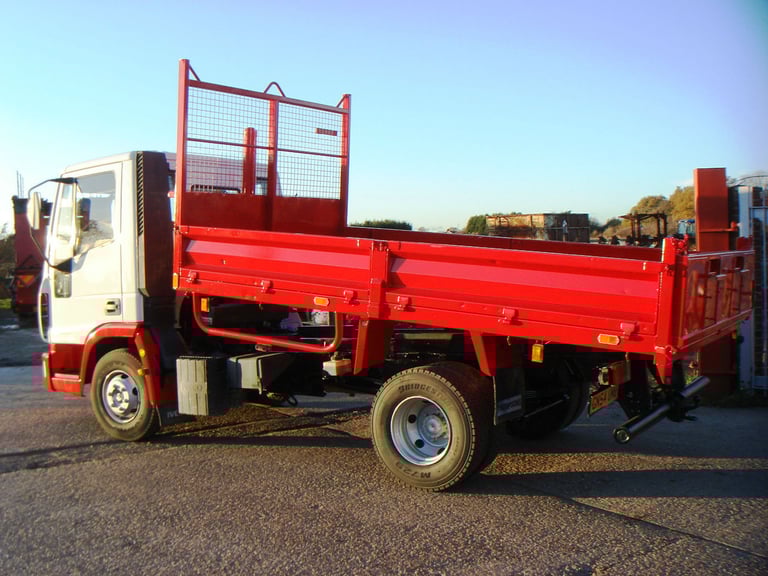 Eurocargo 75E17 tector, steel dropside tipper