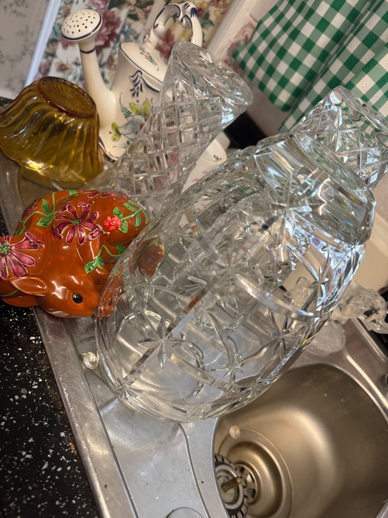 image for Real lead crystal vases