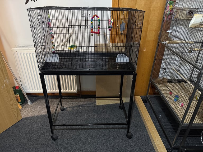 image for Large Birdcage with Stand