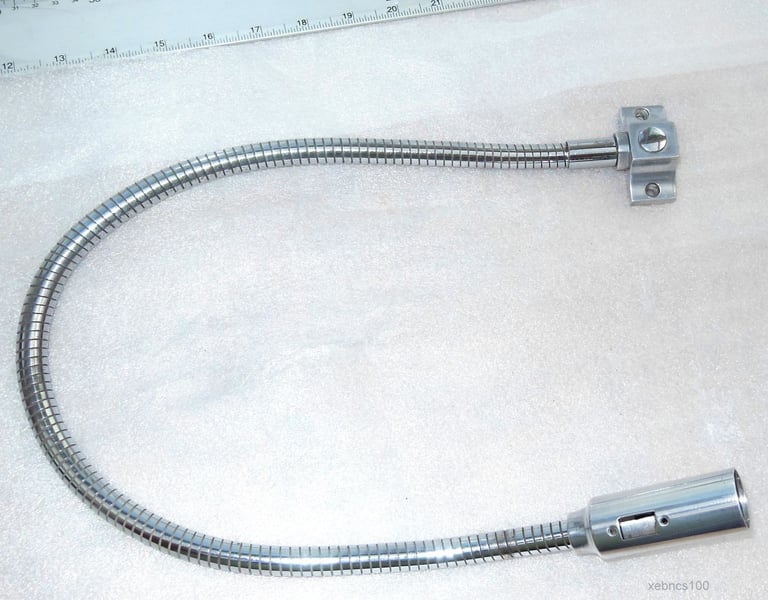 FLEXIBLE, CHROME, MICROPHONE BODY