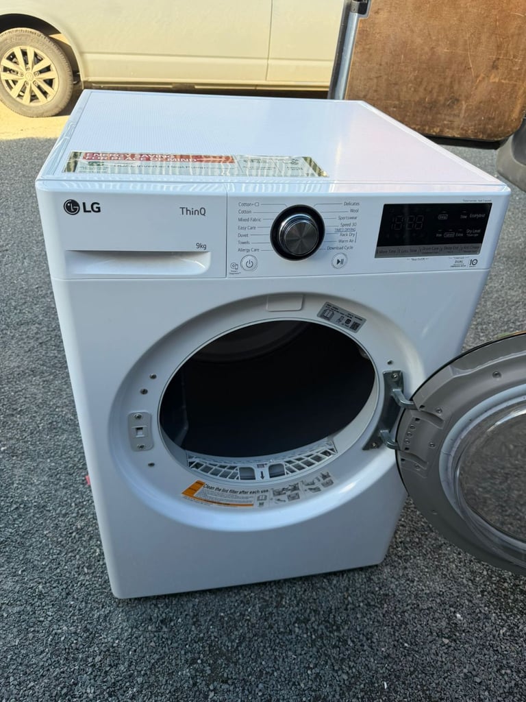 9kg heatpump dryer for £125