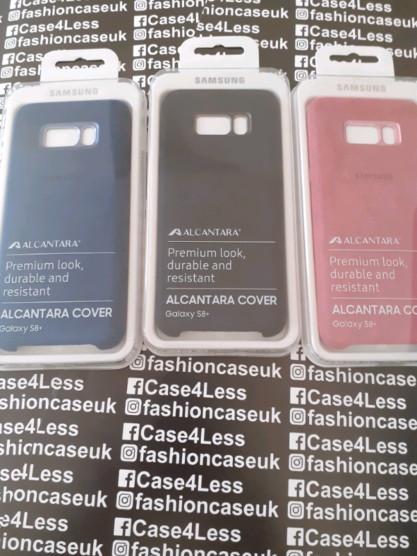 Samsung S8 Plus new original case Alcantara