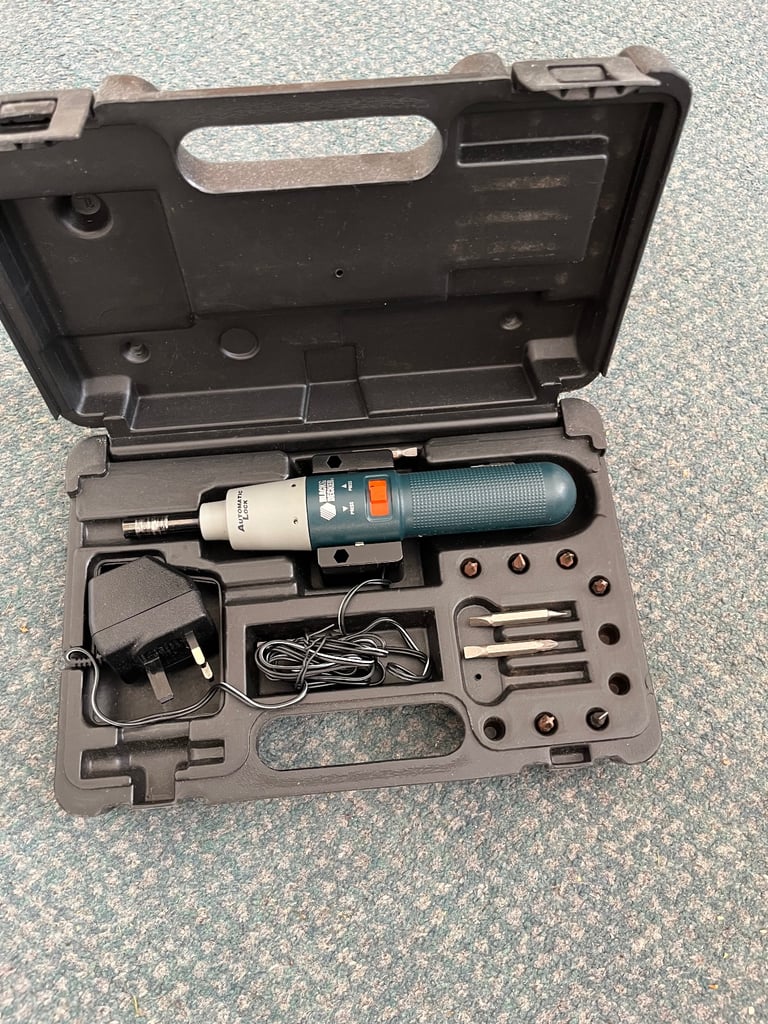 Black and Decker electric screwdriver 