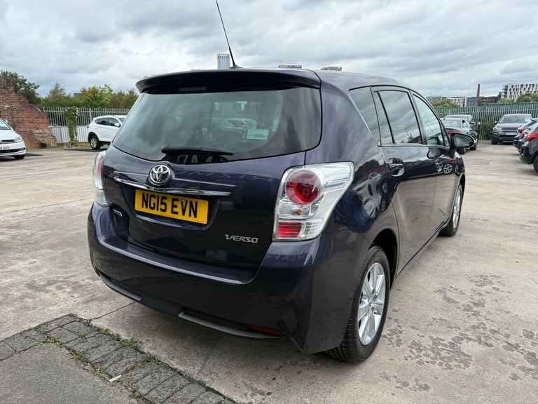 2015 Toyota Verso 1.6 V-matic Icon 5dr MPV Petrol Manual