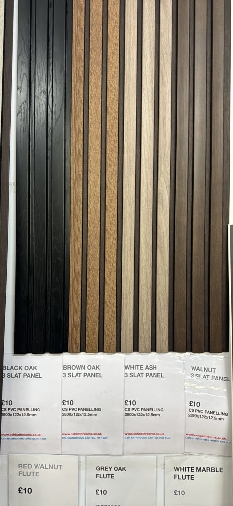 PVC Cladding 2950x250x8mm, wall & ceiling wetwall bathrooms cladding