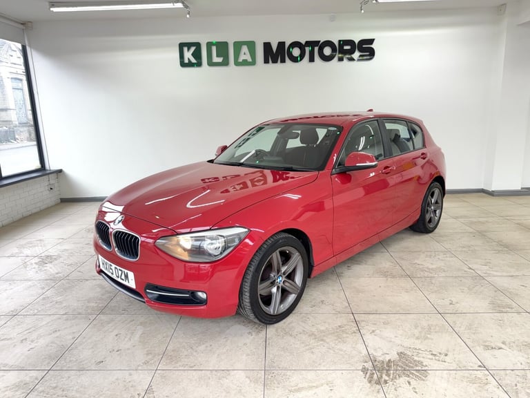 BMW 1 SERIES 1.6 116i Sport 5-door Red Manual Petrol 2015