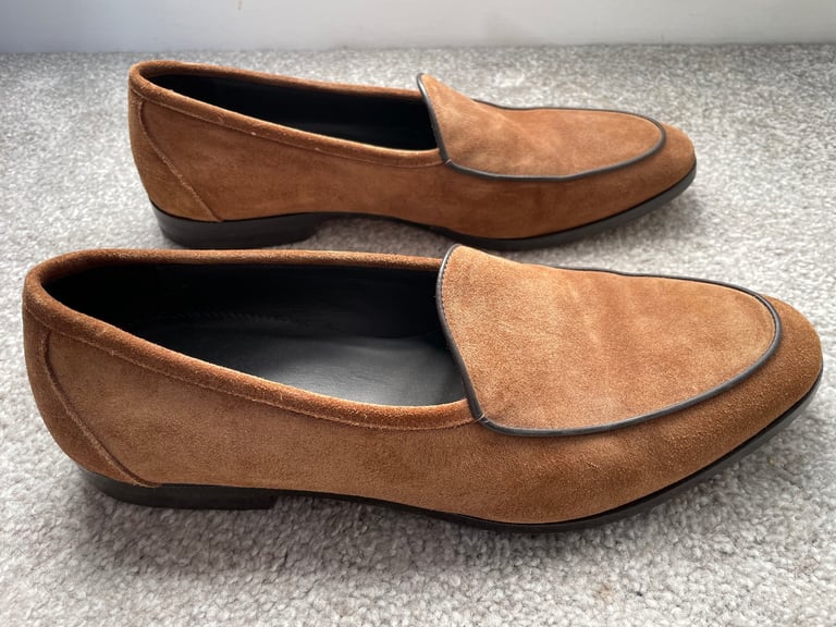 image for Roberto Morelli Brown Loafers Size 43