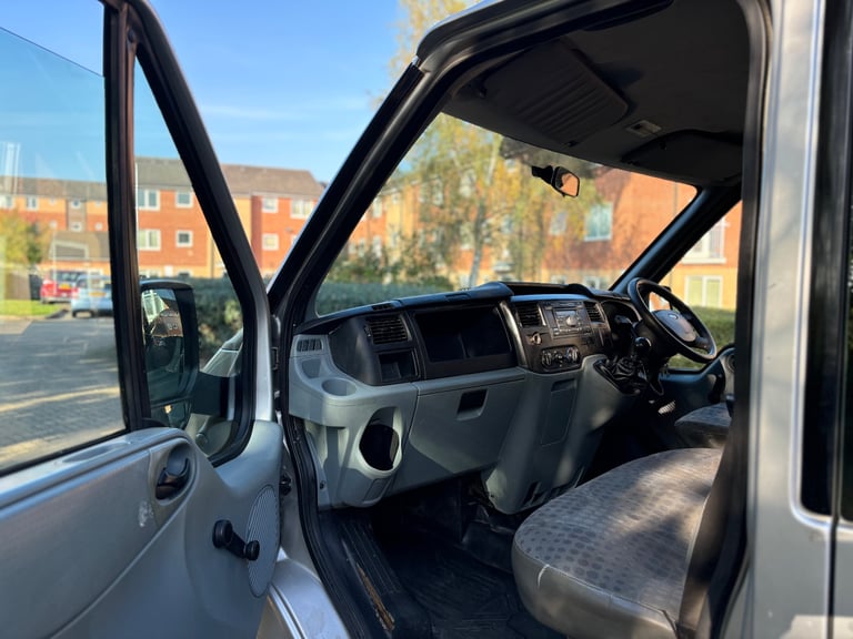 2008 Ford Transit T350 flatbed CrewCab! Twin axle! XLWB edition FSH! 