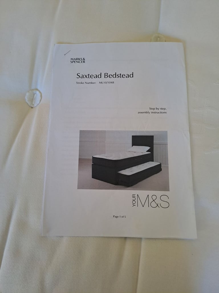 M&S pullout single/double bed