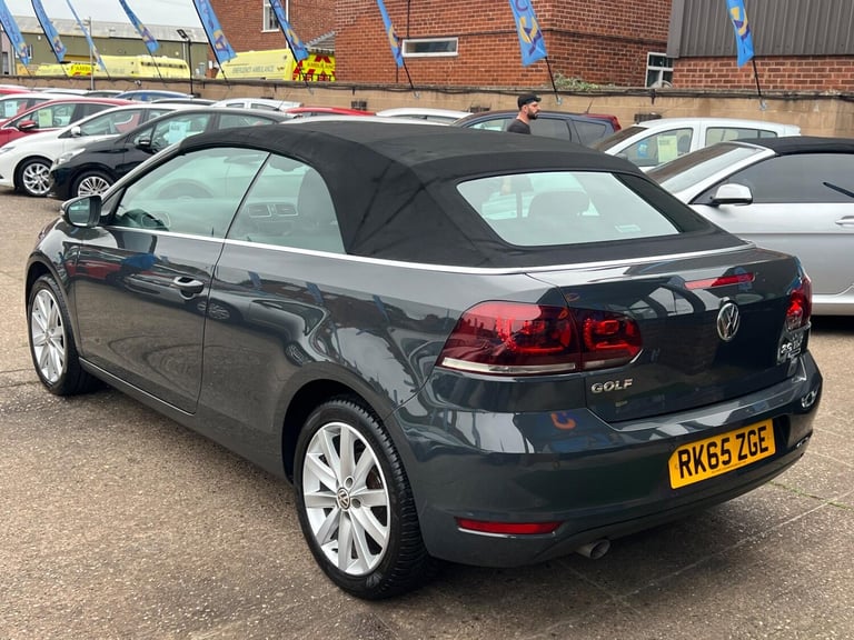 2015 Volkswagen Golf 1.6 TDI BlueMotion Tech SE Cabriolet 2dr Diesel Manual Euro 5 (s/s) (105 ps ...