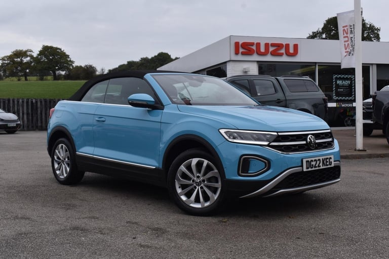 2022 Volkswagen T-Roc 1.5 TSI Style DSG 2WD Euro 6 (s/s) 2dr CONVERTIBLE Petrol Automatic