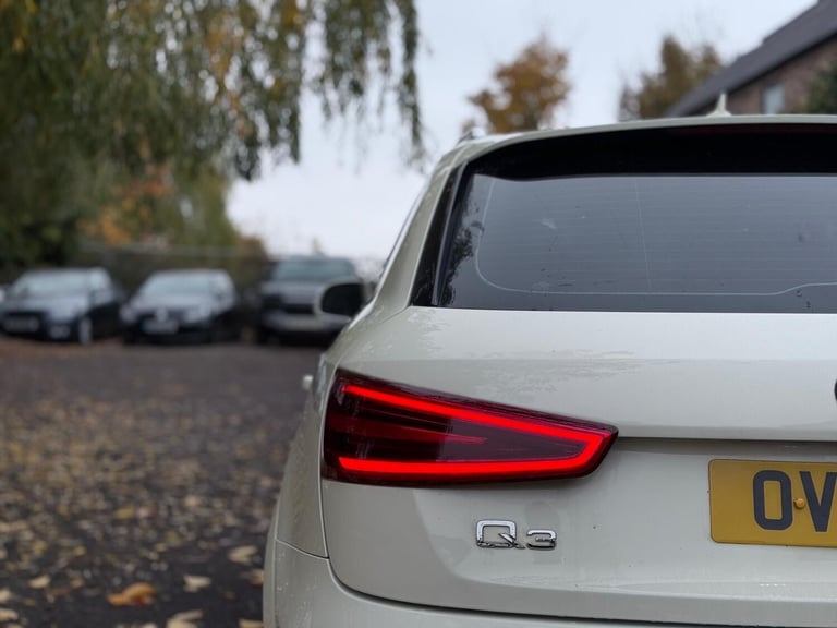 2013 Audi Q3 2.0 TDI Quattro S Line 5dr Diesel White ESTATE Diesel Manual