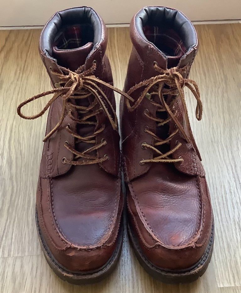 Polo Ralph Lauren Leather Boots (Size 11) | in Epping, Essex | Gumtree