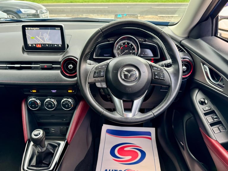 2017 Mazda CX-3 2.0 SKYACTIV-G Sport Nav Euro 6 (s/s) 5dr HATCHBACK Petrol Manual