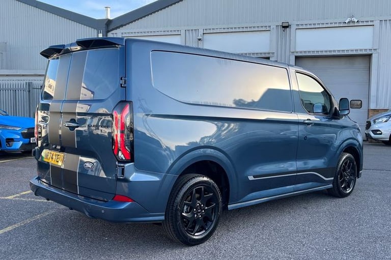 2024 Ford E-Transit 320 Sport AUTO L1 SWB RWD 160kW 65kWh, REAR SPOILER, HEATED WINDSCREEN Auto P...